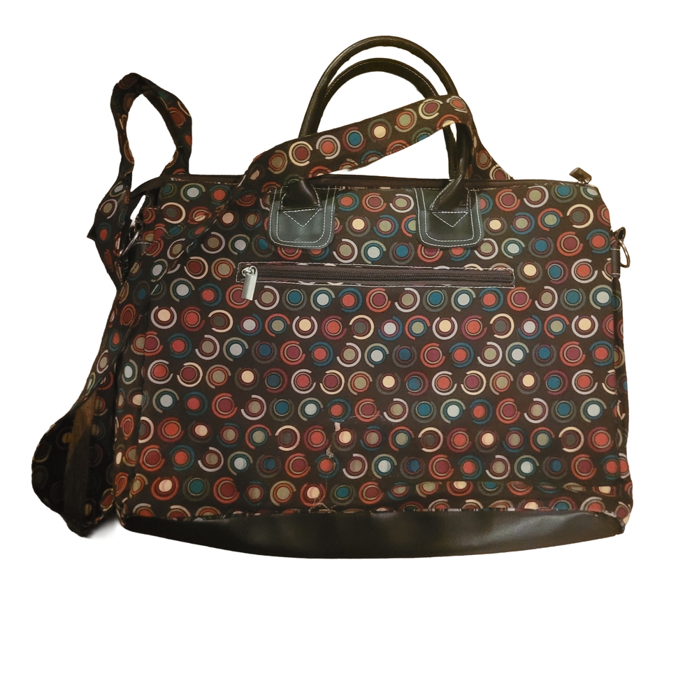 Source Unknown Black Multicolor Travel Bag